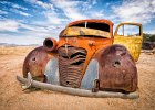 Richard Hall_Desert Transport.jpg : Cars, Namibia, Rust, Solitaire